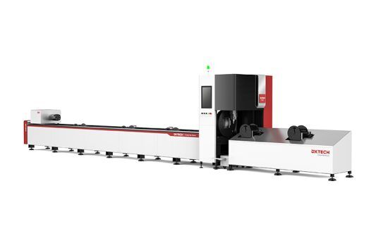 TK6240 Double Chuck Professional Metal Tube Fiber Laser Cutting