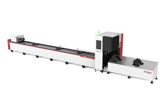 TK6240 Double Chuck Professional Metal Tube Fiber Laser Cutting