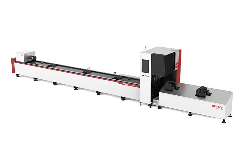 TK6240 Double Chuck Professional Metal Tube Fiber Laser Cutting